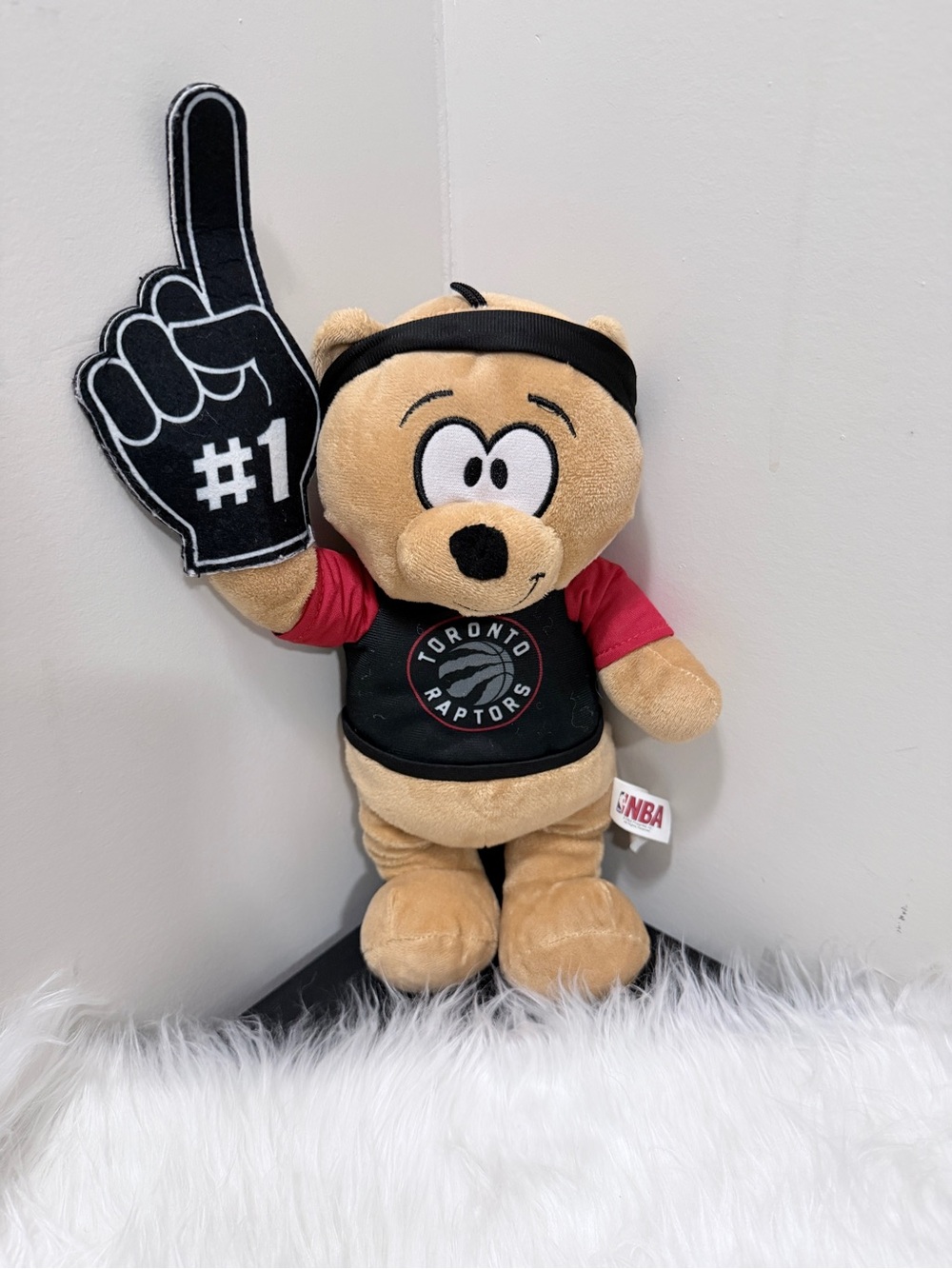 NBA Plush Bear Toronto Raptors 14”